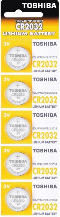 Baterijas Toshiba, CR2032