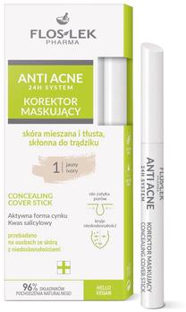 Korektors Floslek Anti Acne Corrector 24h, light krās., 1, 15 ml