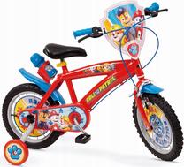 Vaikiškas dviratis Toimsa Paw Patrol TOI1478, mėlyna sp./raudona sp./geltona sp., 14"