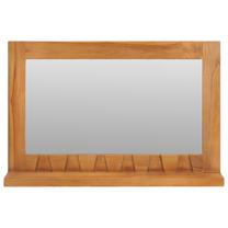 Зеркало VLX Wall Mirror, подвесной, 60 см x 40 см, коричневый цв.