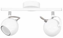 Valgusti lagi Spot-Light Lea, GU10, 2 x 6 W, valge v./kroom v. / valge v.