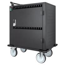 Jungčių stotelė Manhattan Charging Cart, juoda sp.