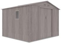 Sodo namelis Hudson, 255 cm x 277 cm x 202 cm, pilka sp.