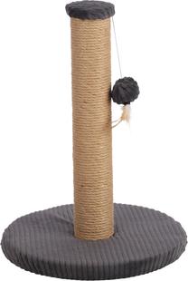 Kaķu skrāpējamais stabs Flamingo Tree Riba, 33.5 cm x 33.5 cm x 45 cm, Brūna krās.