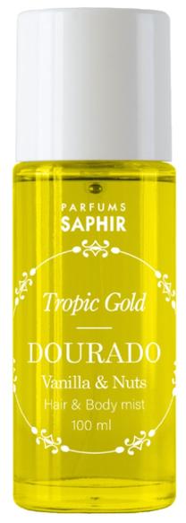 Ķermeņa miglas Parfums Saphir Tropic Gold Dourado, 100 ml