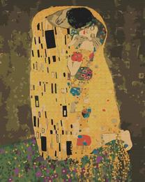 Tapymas pagal skaičius Picture Paint It! Kiss Klimt, ruda sp./geltona sp.