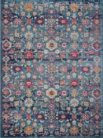 Ковер комнатные Conceptum Hypnose Vintage 7654, синий цв., 150 см x 80 см