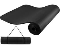 Fitnesa un jogas paklājs Yoga Mat, melna krās., 183 cm x 61 cm x 1 cm