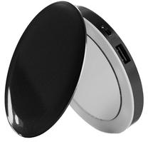 Nešiojamas įkroviklis (Power bank) Hyperdrive Pearl Mirror, 3000 mAh, juoda sp.