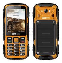 Telefons ar pogām Maxcom MM920 Strong, 128 MB, zelta krās.