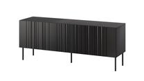 Телевизионный шкаф Cama Meble Isla, черный цв., 40 см x 150.5 см x 60 см
