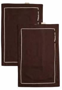Stalo padėkliukas Homla Basic Patisserie Mini 246434, 45 cm x 30 cm, 2 vnt., Ruda sp.