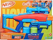 Žaislinis šautuvas su kulkomis Hasbro Nerf Elite Junior Voyage F6361, 50 cm Mėlyna sp.