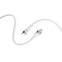 Kabelis Forever, Apple Lightning x 2, 200 cm, balta sp., 20 W