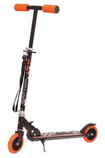 Vaikiškas paspirtukas Nextreme Raptor 120, juoda sp./oranžinė sp.