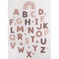 Ковер комнатные Ayyildiz Coco Alphabet, oранжевый цв./бежевый цв., 200 см x 140 см