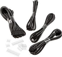 Vads Phanteks PH-CB-CMBO ATX 24pin Male, 8 pin female, 0.5 m, melna krās./pelēka krās.