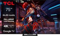 Televizorius TCL 75C743, 75 ", 4K UHD