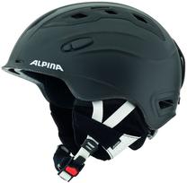 Slēpošanas ķivere Alpina, melna krās., 55-59 cm
