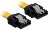 Vads Delock SATA 7-pin male, SATA 7-pin male, 0.7 m, dzeltena krās.