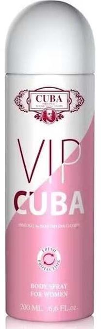 Dezodorants sievietēm Cuba VIP, 200 ml