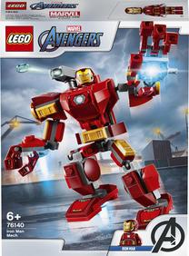 Konstruktorius LEGO® Super Heroes Marvel Geležinio žmogaus robotas 76140, 148 vnt.
