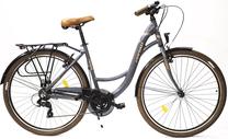 Dviratis miesto Corelli Merrie, 24 ", 17'' rėmas, ruda sp./pilka sp.