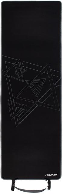 Fitnesa un jogas paklājs Avento 42MC, melna krās., 180 cm x 60 cm x 0.6 cm