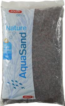 Аквариумный гравий Zolux Aquasand Nat Vulcan, 7.5 кг, коричневый цв.