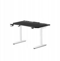 Sülearvutilaud reguleeritava kõrgusega Diablo Chairs X-Forge 1200, 120 cm x 70 cm, 73 - 122 cm, valge v./must v.