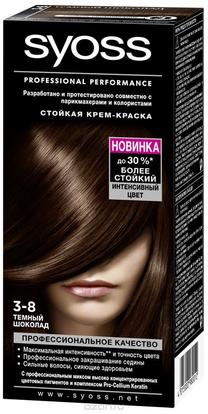 Matu krāsa Syoss -, sweet brunette, Sweet Brunette 3-8