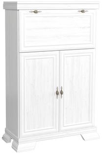 Spintelė Gala Meble Kora KK5, balta sp., 39 cm x 88 cm x 136 cm