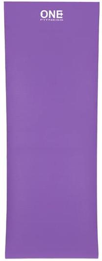 Fitnesa un jogas paklājs One Fitness YM01, violeta krās., 173.5 cm x 61 cm x 0.3 cm