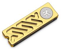 Radiatorius EKWB EK-Quantum Convection M.2 NVMe - Gold, 2.4 cm, aukso sp.
