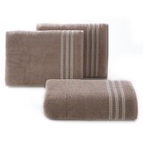 Vonios rankšluostis Seba, rudas/baltas, 90 cm x 50 cm