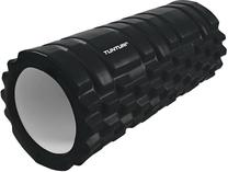 Masāžas veltnītis Tunturi Yoga Foam Grid Roller 14TUSYO024, 33.5 cm, melna krās.