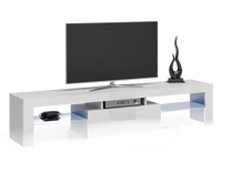 ТВ стол Deko 160, белый цв., 160 см x 40 см x 45 см