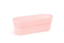 Gėlių vazonas 689 67, plastikinis, 38 cm x 13 cm, Ø 38 cm, rožinė sp.