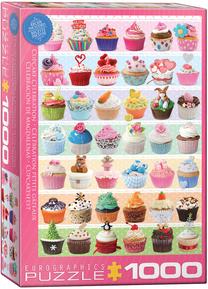Dėlionė Eurographics Cupcake Celebration 6000-0586, 48.9 cm x 67.6 cm, 1000 vnt., įvairių spalvų