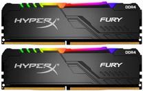 Operatyvioji atmintis (RAM) Kingston HyperX Fury RGB HX436C18FB3AK2/64, DDR4, 64 GB, 3600 MHz