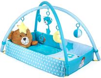 Aktyvumo kilimėlis Zoogi Activity Gym Bear, 50 cm x 80 cm, mėlyna sp.