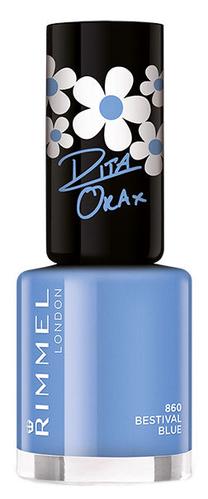 Nagų lakas Rimmel London, bestival blue sp., 8 ml