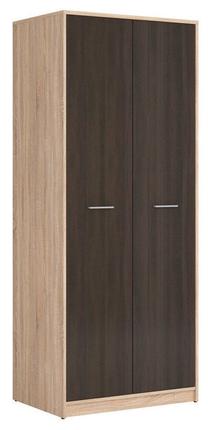 Spinta Nepo, ąžuolo sp./ruda sp., 80 cm x 54.5 cm x 197 cm