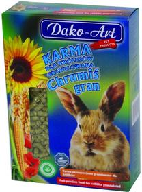 Barība grauzējiem Dako-Art, trušiem, 0.5 kg
