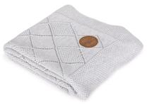 Pledas Ceba Baby Rice Stitch, pilka sp., 90 cm x 90 cm