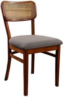 Kėdžių rinkinys Kalune Design Morocco 998VOW1121, riešuto sp./ruda sp., 44 cm x 44 cm x 88 cm, 2 vnt.