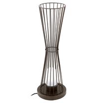 Brīvi stāvošs āra gaismeklis Eglo Terrico, 60W, E27, IP44, brūna krās., 23 cm x 75 cm