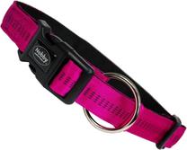 Ошейник для собак Nobby Soft Grip, фуксия (magenta) цв., 250 - 350 мм x 15 мм, XS/S