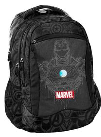 Mokyklinė kuprinė Paso Avengers AV23UU-2808, juoda sp., 41 cm x 19 cm x 31 cm