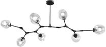 Valgusti lagi TooLight Orchid, E27, 7 x 60 W, must v. / must v.